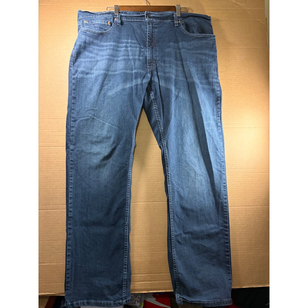 Levi's 559 Relaxed Straight Jeans Mens 40x32 Blue Denim Dark Wash Classic Fit